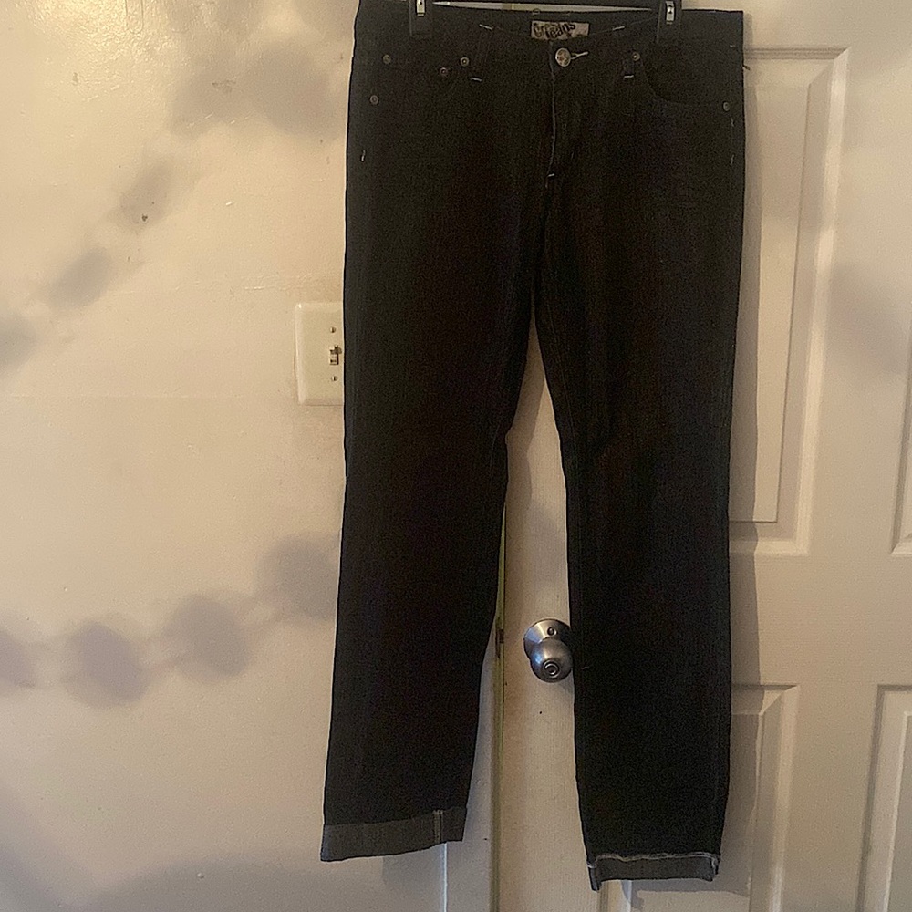 Black Jeans With Nice Glitter